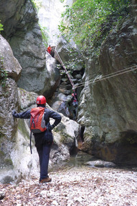 Canyoning in Umbria a Fossato di Vico